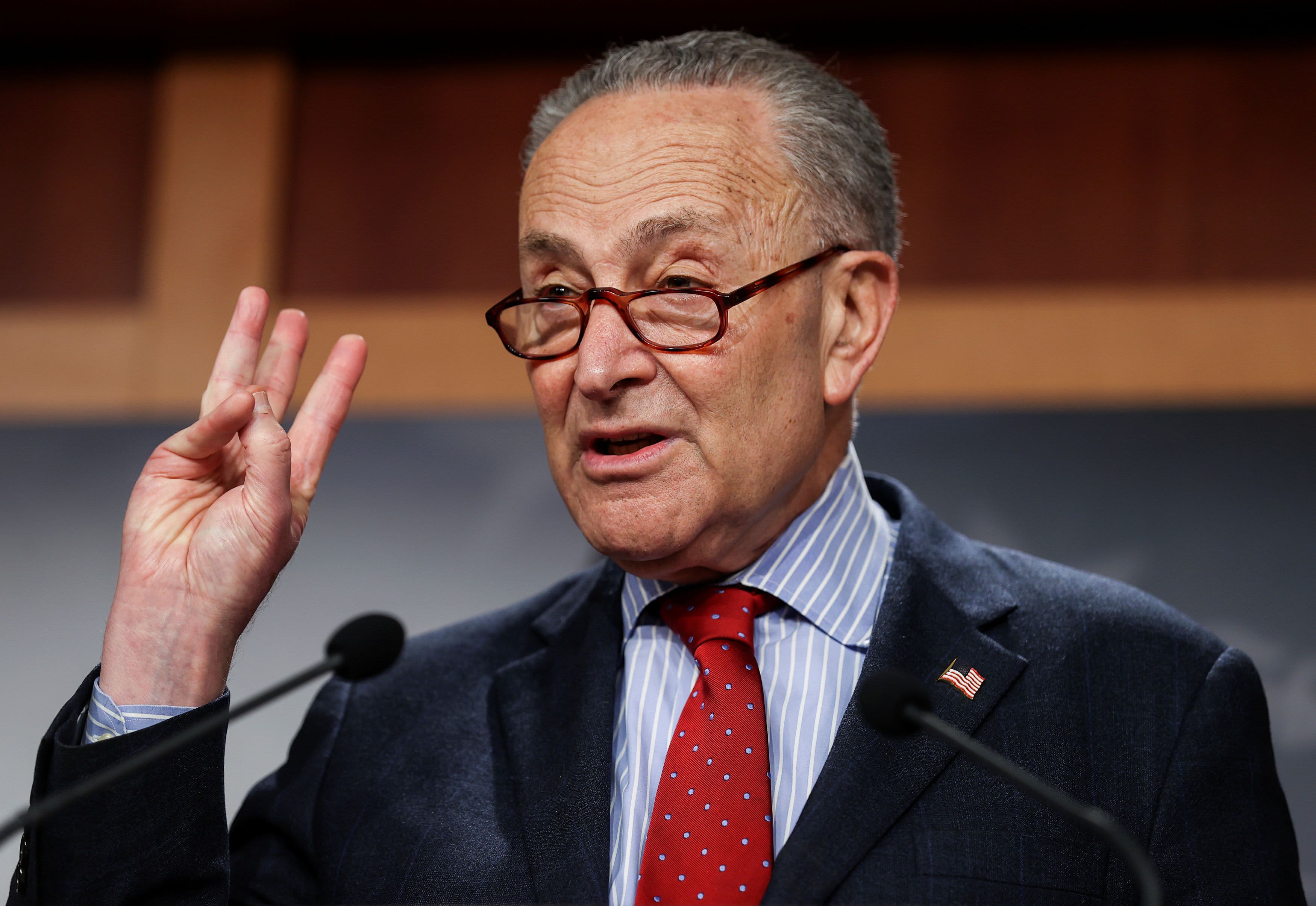 Chuck Schumer says the Senate can pass another bill through budget reconciliation