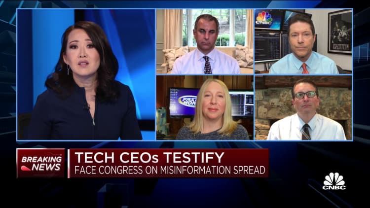 Tech CEOs testify on Capitol Hill: Here's what it means for investors