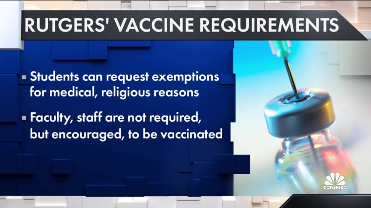 Universities can require students vaccinations for Covid-19