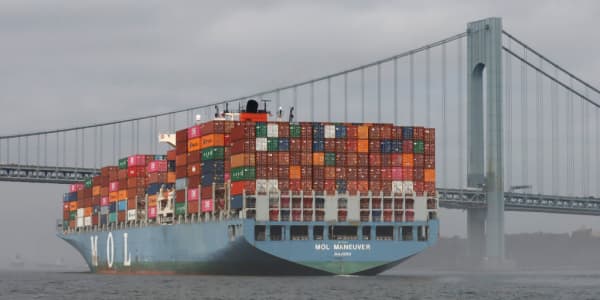New York is now the nation's busiest port in a historic tipping point for U.S.-bound trade