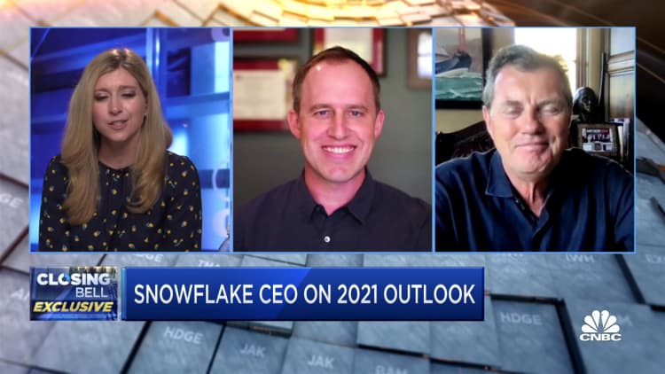 Watch CNBC's full interview with Salesforce president Bret Taylor and Snowflake CEO Frank Slootman