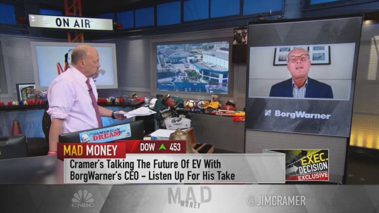 CEO of auto supplier BorgWarner expects 45% of its revenue to be tied to EVs in 2030