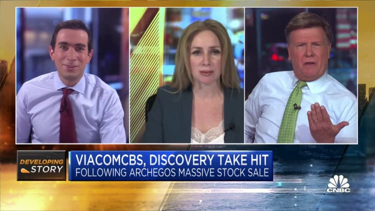 ViacomCBS, Discovery take hit following Archegos massive stock sale