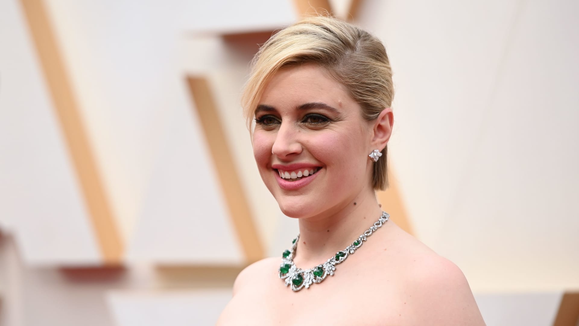 US actress and director Greta Gerwig arrives for the 92nd Oscars at the Dolby Theatre in Hollywood, California on February 9, 2020.