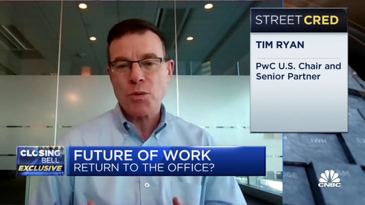 PwC U.S. Chair Tim Ryan discusses remote work post-Covid, ESG investing