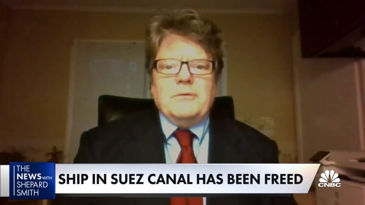 Captain Andrew Kinsey discusses impact of ship stuck in the Suez Canal