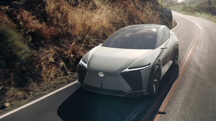 Lexus unveils its concept electric vehicle, the LF-Z Electrified