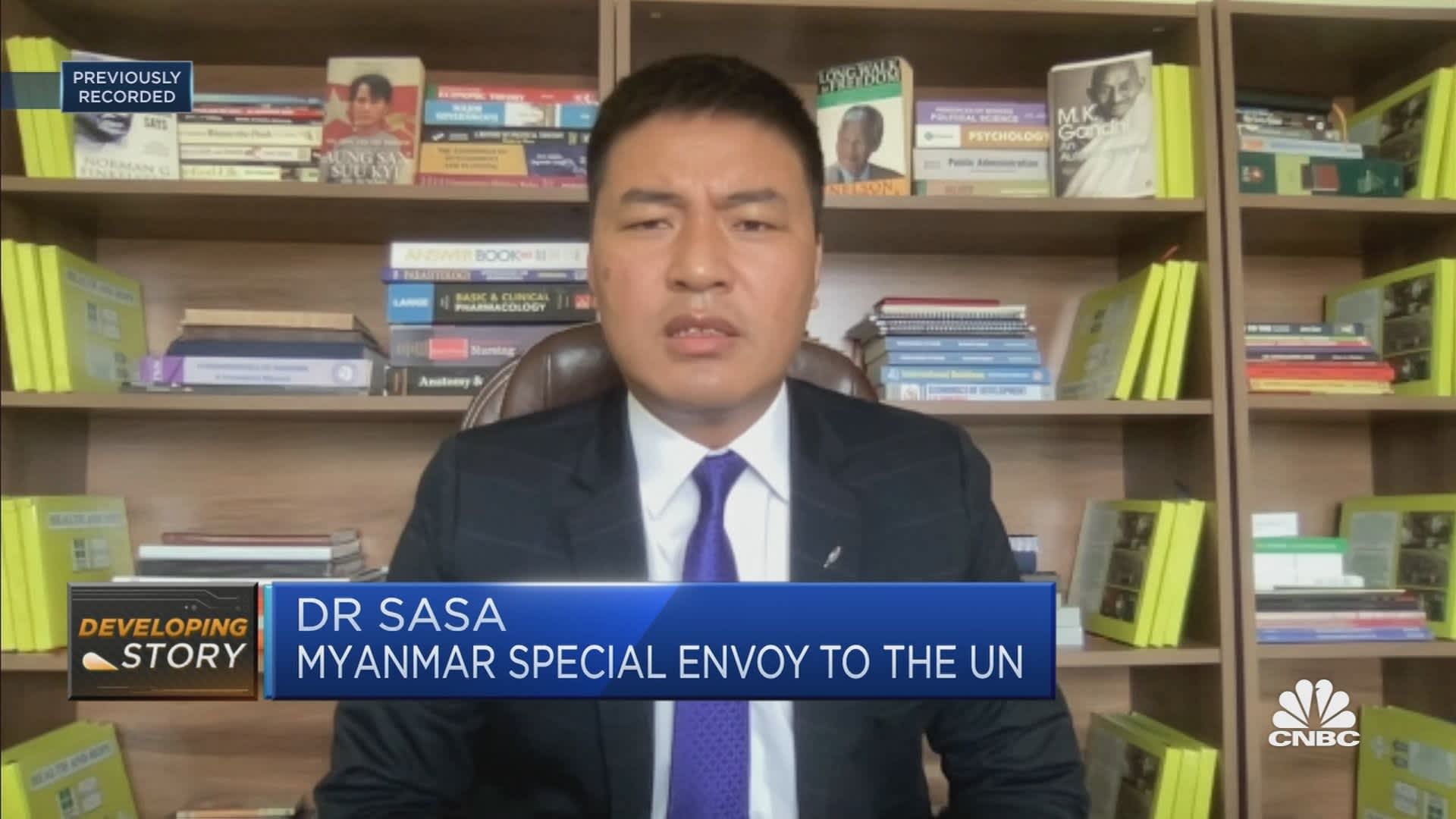 Strong, unified message needed, says Myanmar&#39;s special envoy to the UN