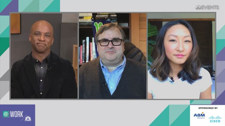Investing in the Future – Greylock's Reid Hoffman and Sarah Guo at CNBC @Work Summit
