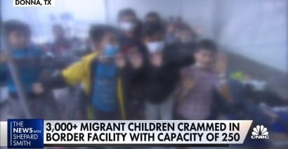 3,000+ migrant children are crammed in border facility with capacity of 250