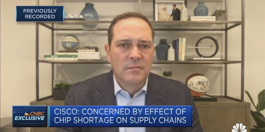 Cisco CEO Chuck Robbins: We're doing everything we can to meet customer demand