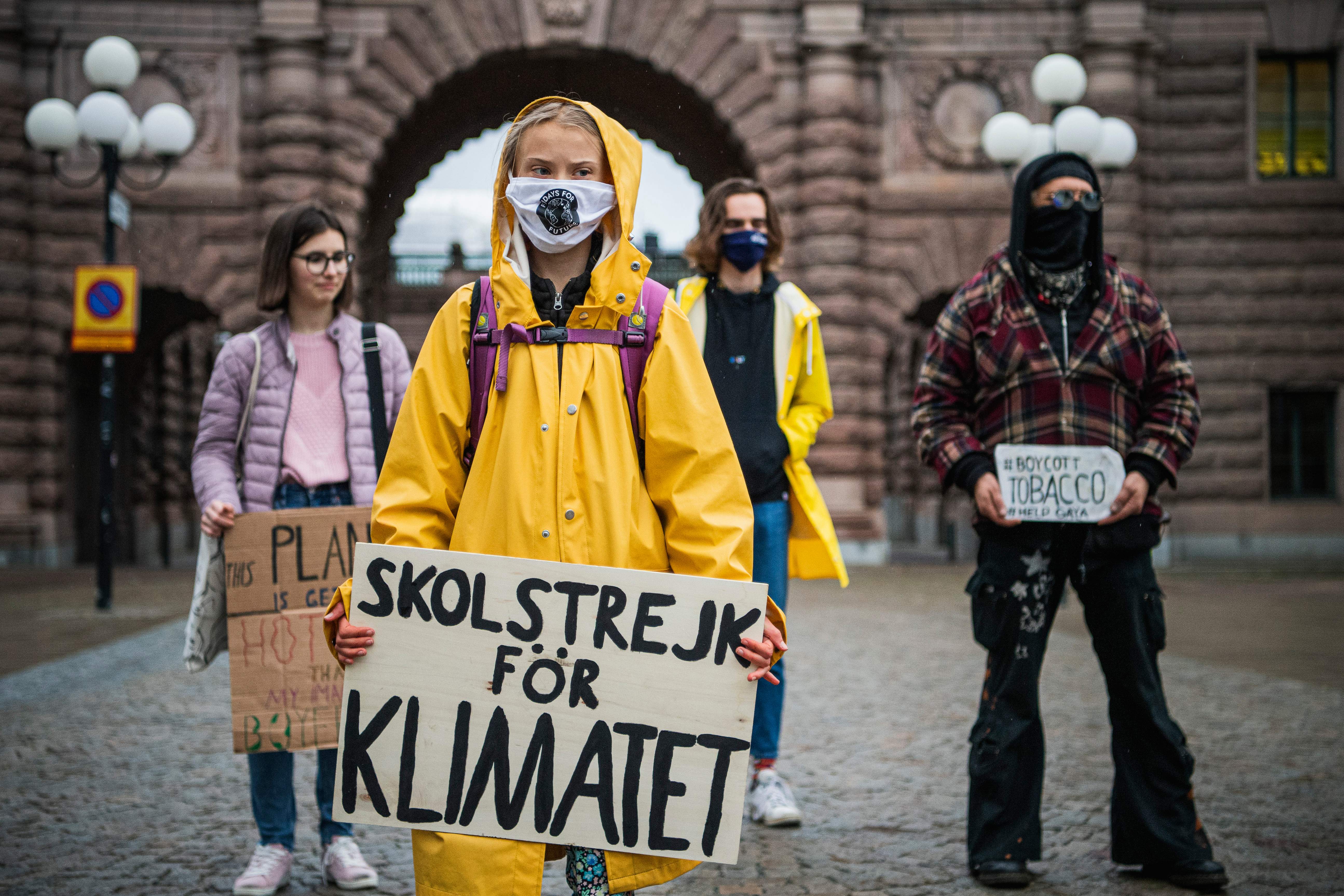 A statue of climate activist Greta Thunberg has provoked anger in the UK - CNBC