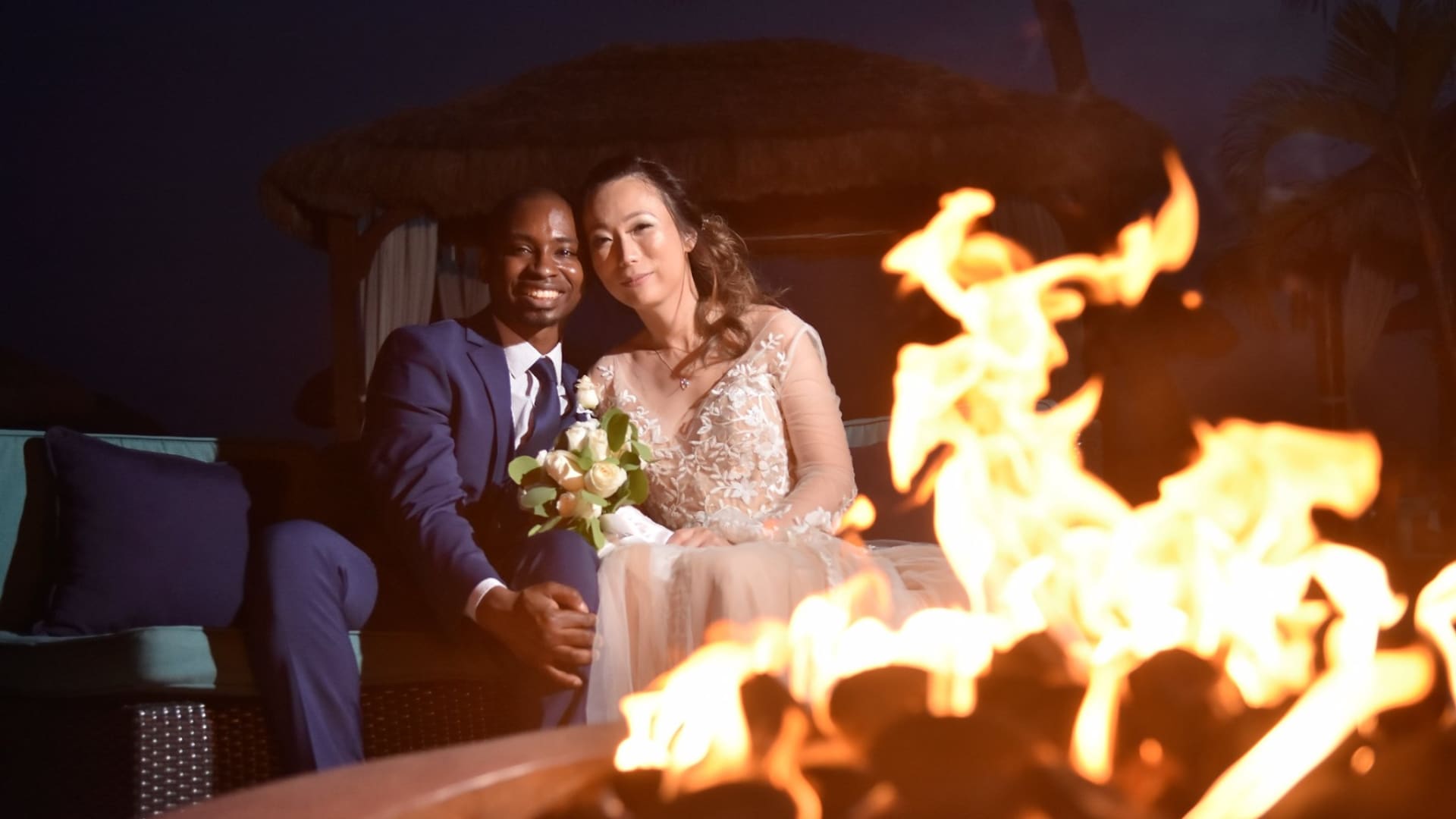 Richard Williamson, 34, says one of the reasons he delayed marriage was that he needed to build up his savings, a task made more difficult thanks to student loans. Although they met in 2014, Williamson and his wife Vanice finally tied the knot in 2019.