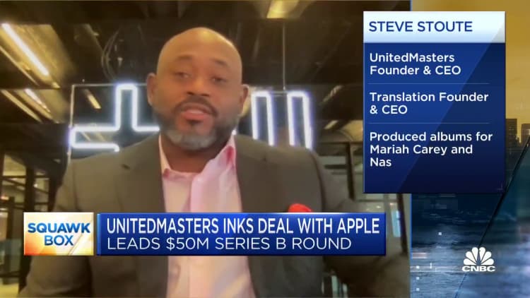 UnitedMasters CEO Steve Stoute on $50 million deal with Apple