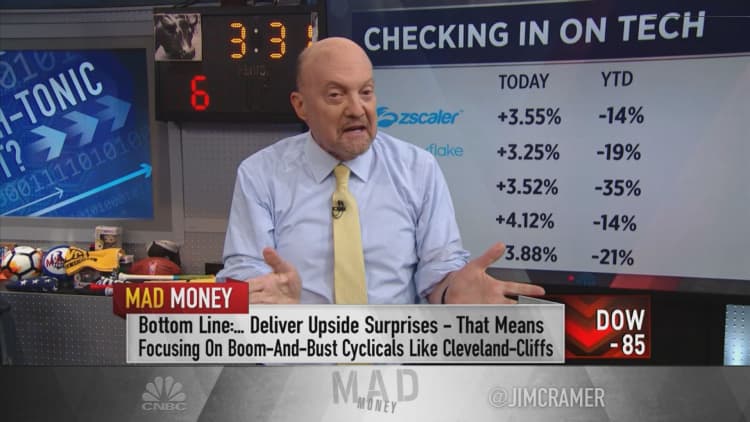 Jim Cramer: Focus on boom-and-bust cyclical stocks