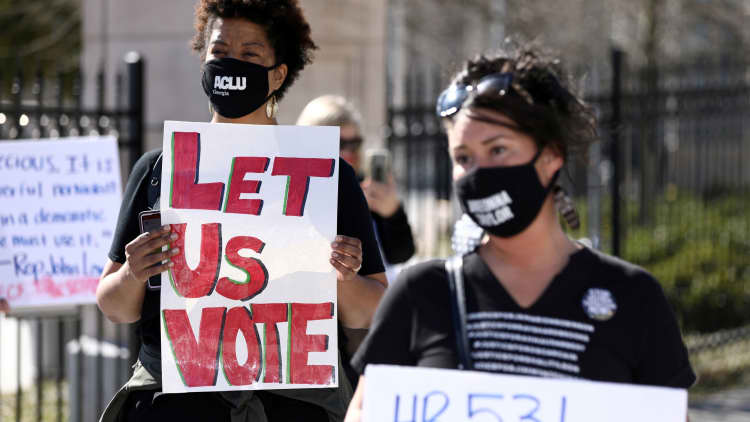 How Georgia's voting laws sparked major corporate backlash