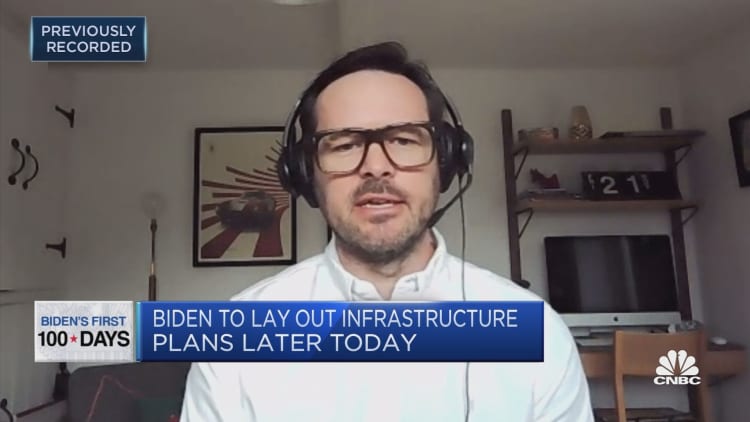 Private markets will play a 'key role' in the delivery of Biden's infrastructure plan, analyst says