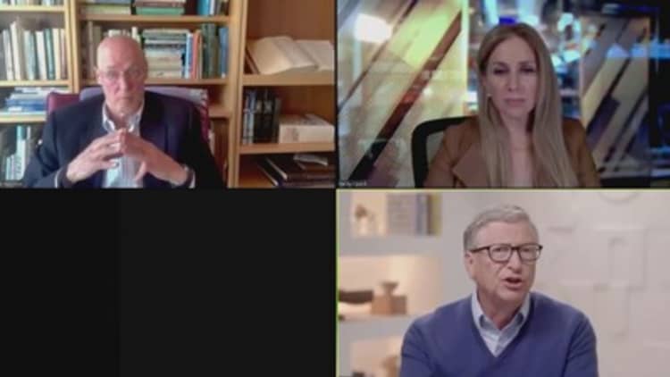 Bill Gates and Hank Paulson join Squawk Box co-anchor Becky Quick to discuss climate change