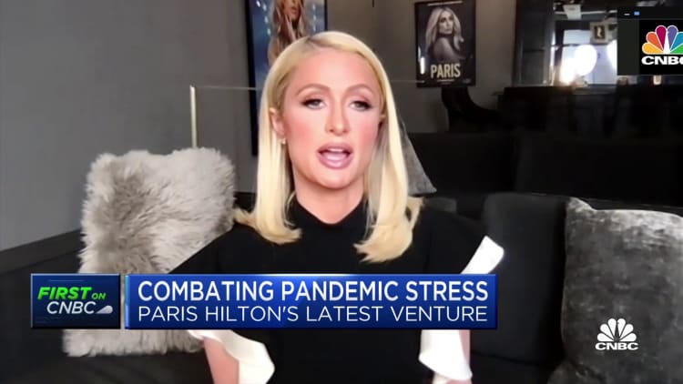 Paris Hilton on combatting pandemic stress and her latest venture