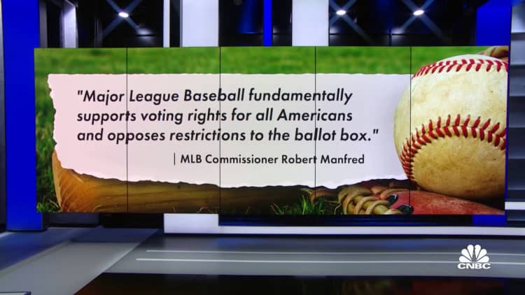 Major League Baseball pulls All-Star game from Atlanta over voting rights law