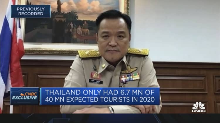 Thailand's 'principal vaccine' will be AstraZeneca, says health minister