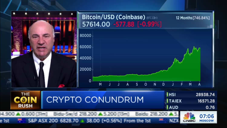 Kevin O'Leary says he will buy 'clean coin,' not bitcoin from China
