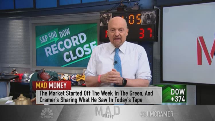 Jim Cramer: It's good to be a shareholder, at least for the moment