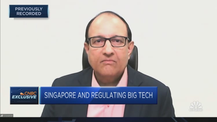 Singapore has a 'constructive relationship' with Big Tech, minister says