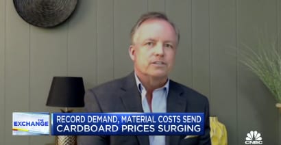 Record demand and material costs are causing a cardboard price surge