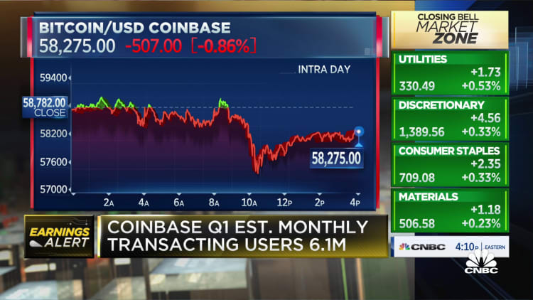 Coinbase expects $1.8 billion in first quarter revenue ahead of listing