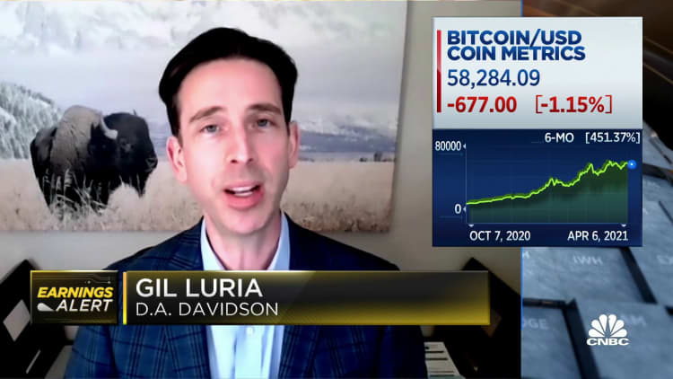 Coinbase's numbers are spectacular, says D.A. Davidson's Gil Luria