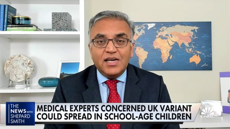 Doctors concerned about U.K. variant in children