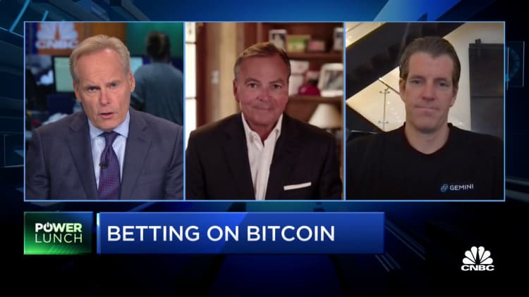 Real estate investor Rick Caruso and Tyler Winklevoss on their new bitcoin partnership
