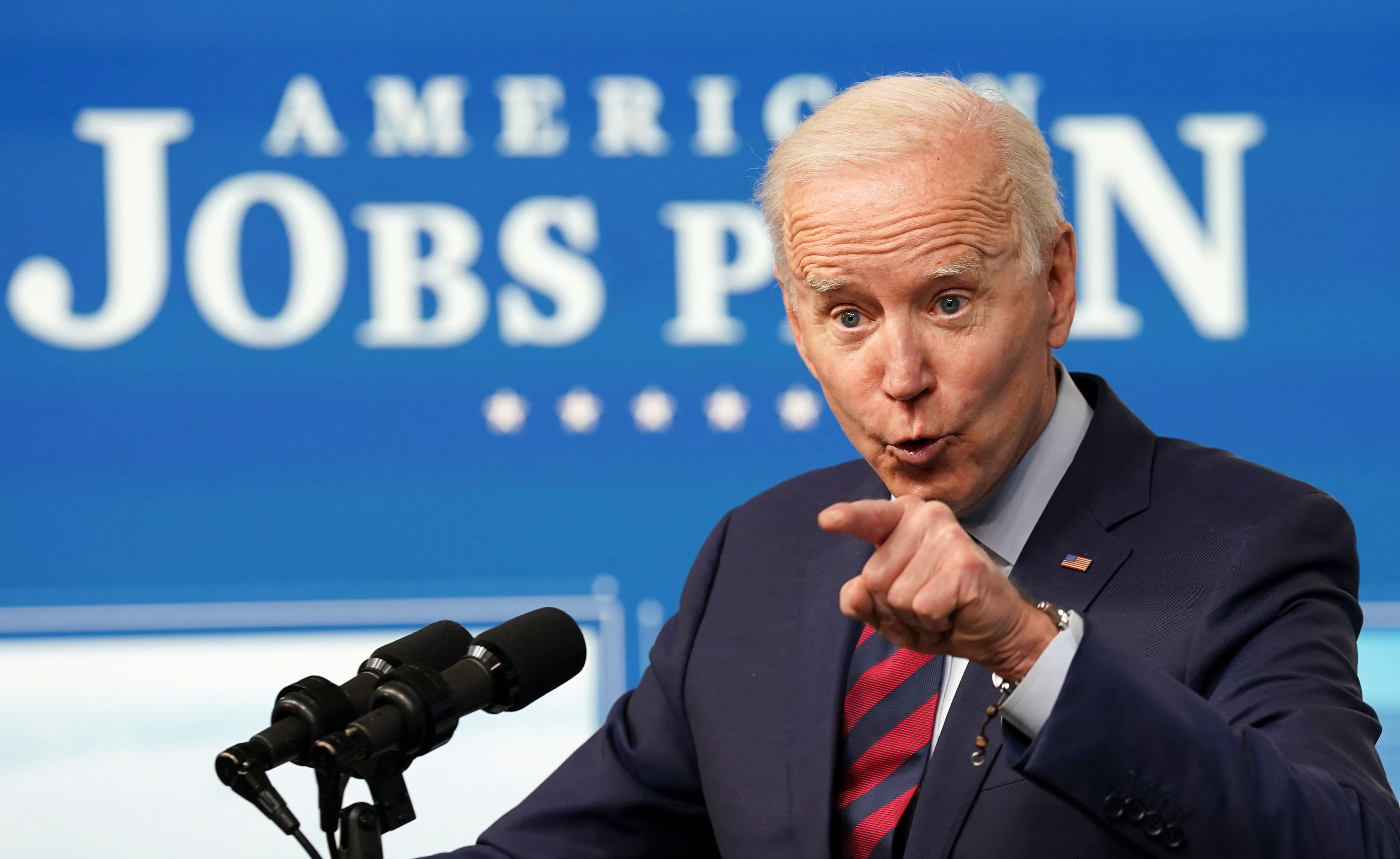 Biden open to negotiating a corporate tax hike, but says US should take bold steps on infrastructure