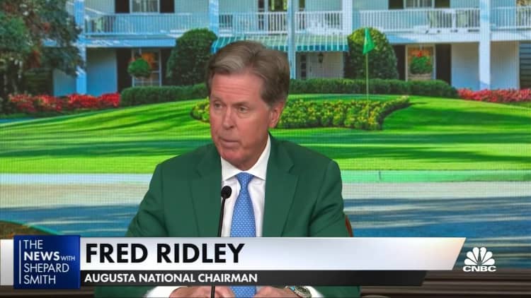 Augusta National chairman speaks out on Georgia voter law