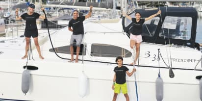 Meet a family that travels the world full time on a yacht for $2,500 a month 