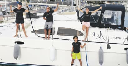 Meet a family that travels the world full time on a yacht for $2,500 a month 