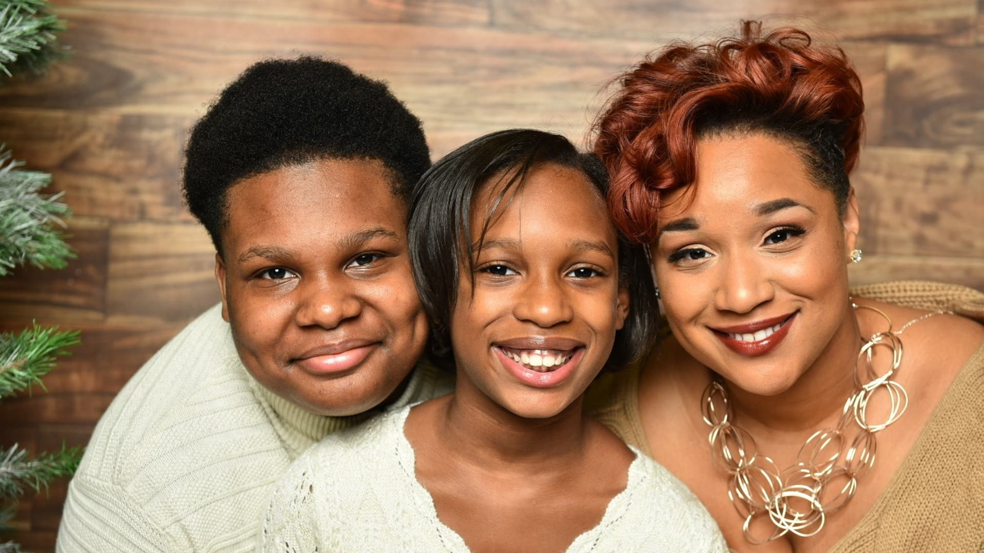 April Franklin, 35, vowed to raise her children without the financial instability that plagued her own childhood.
