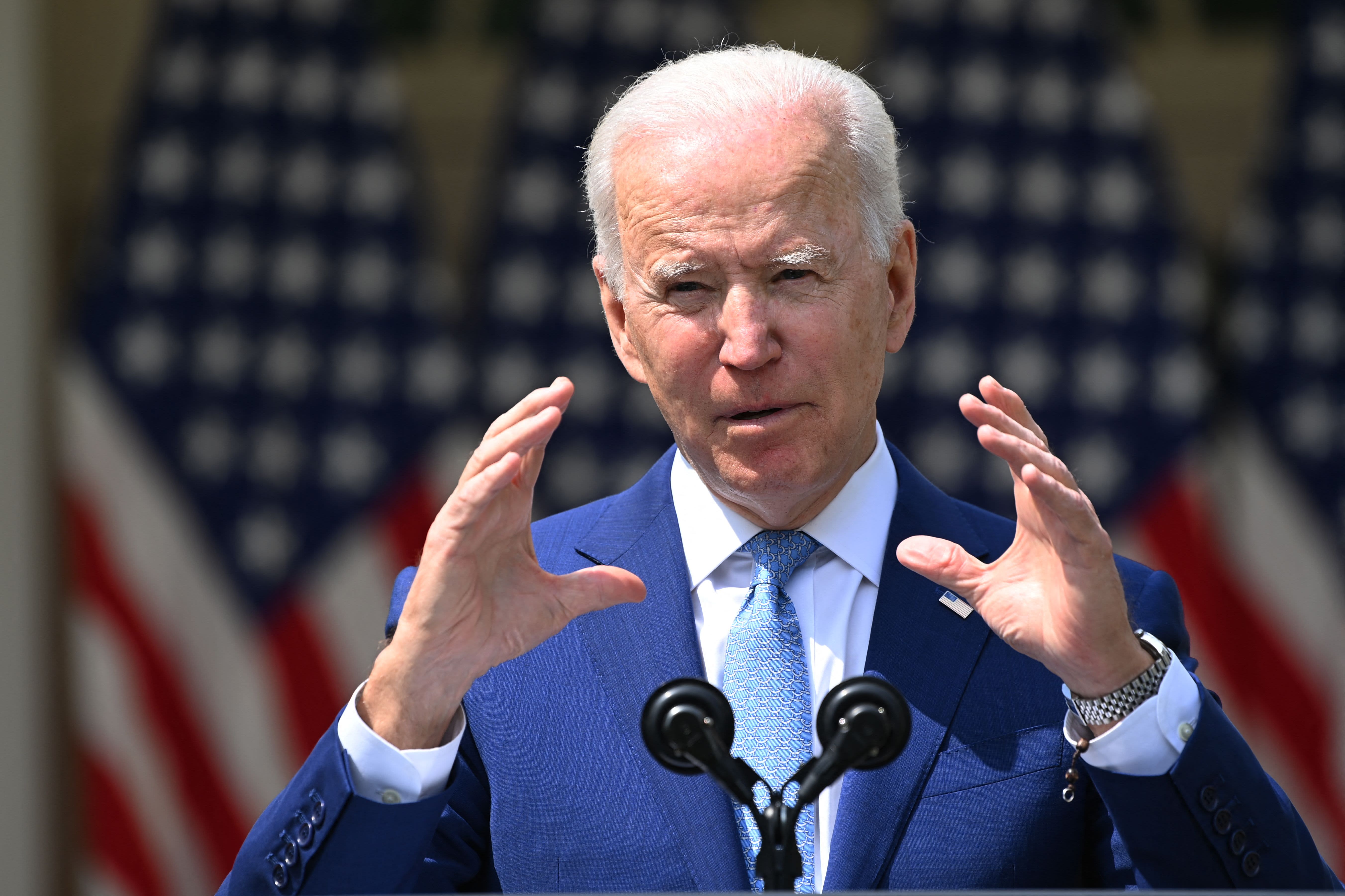 Biden says gun violence is an epidemic, and calls for the national red flag law