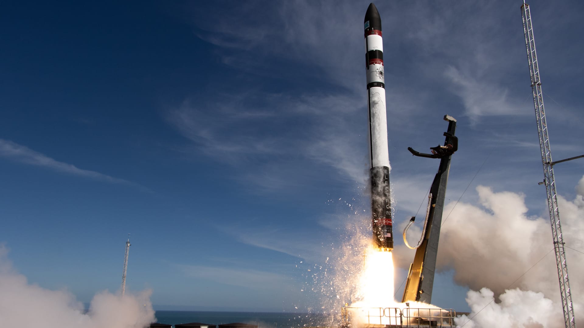 The 16th Electron launch in November 2020, when the company recovered the rocket after splashdown for the first time.