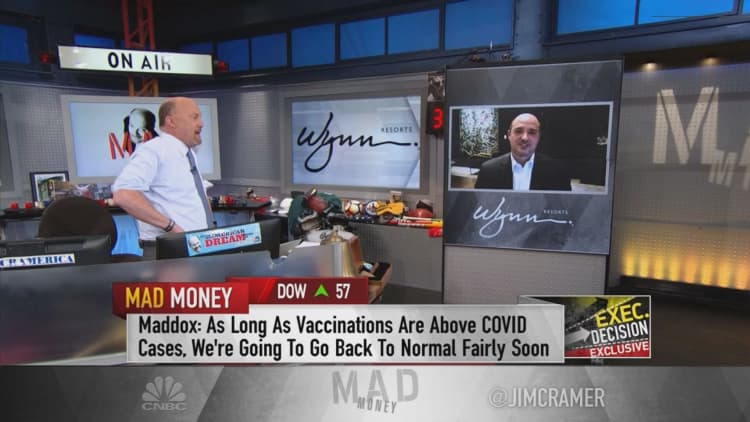 Wynn Resorts CEO on vaccinating workers, being bullish on the future