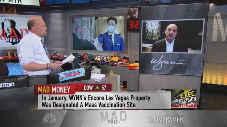 Wynn Resorts CEO on casino operator's vaccine policy for workers