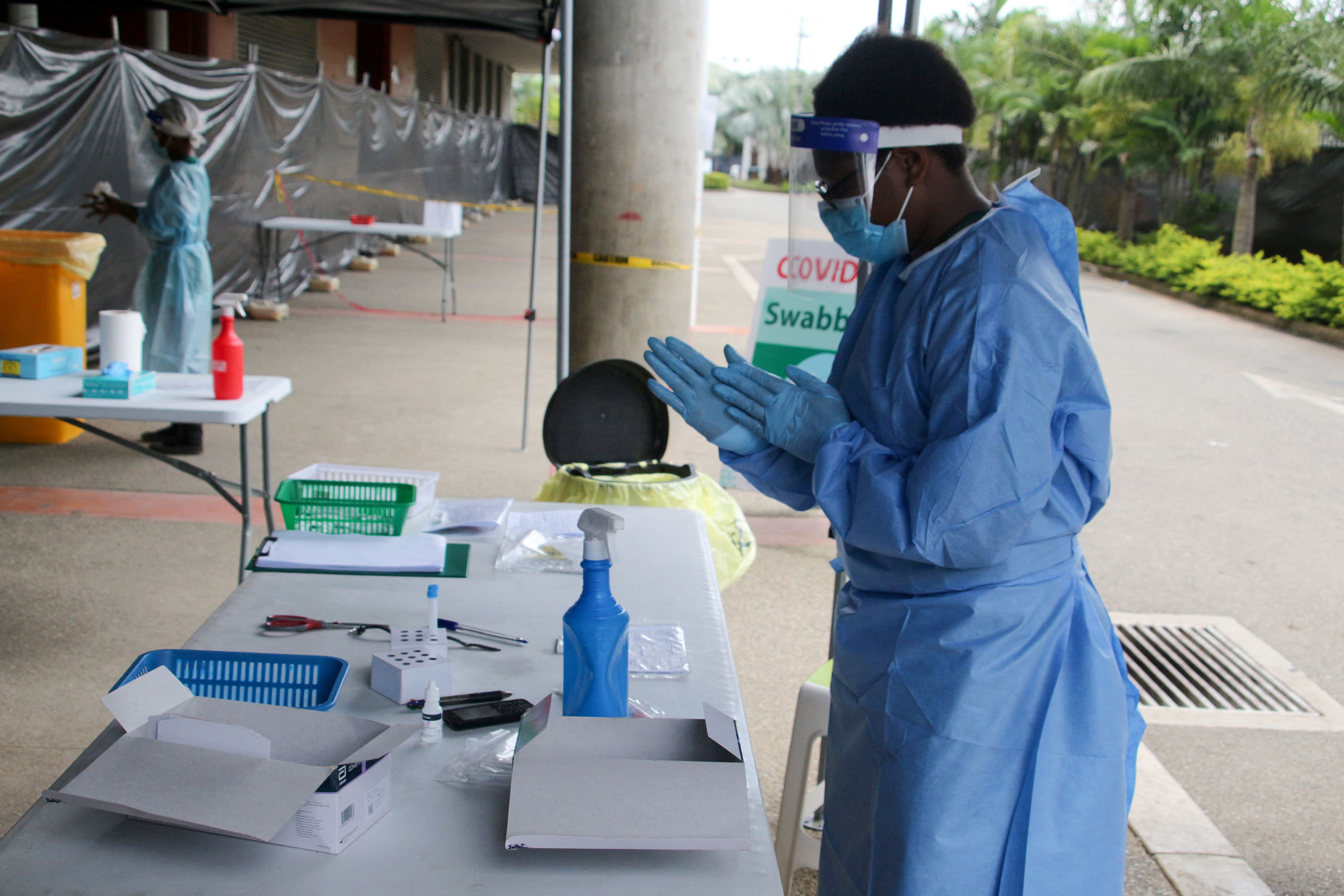 Papua New Guinea (PNG) outbreak of Covid-19 vaccination campaign