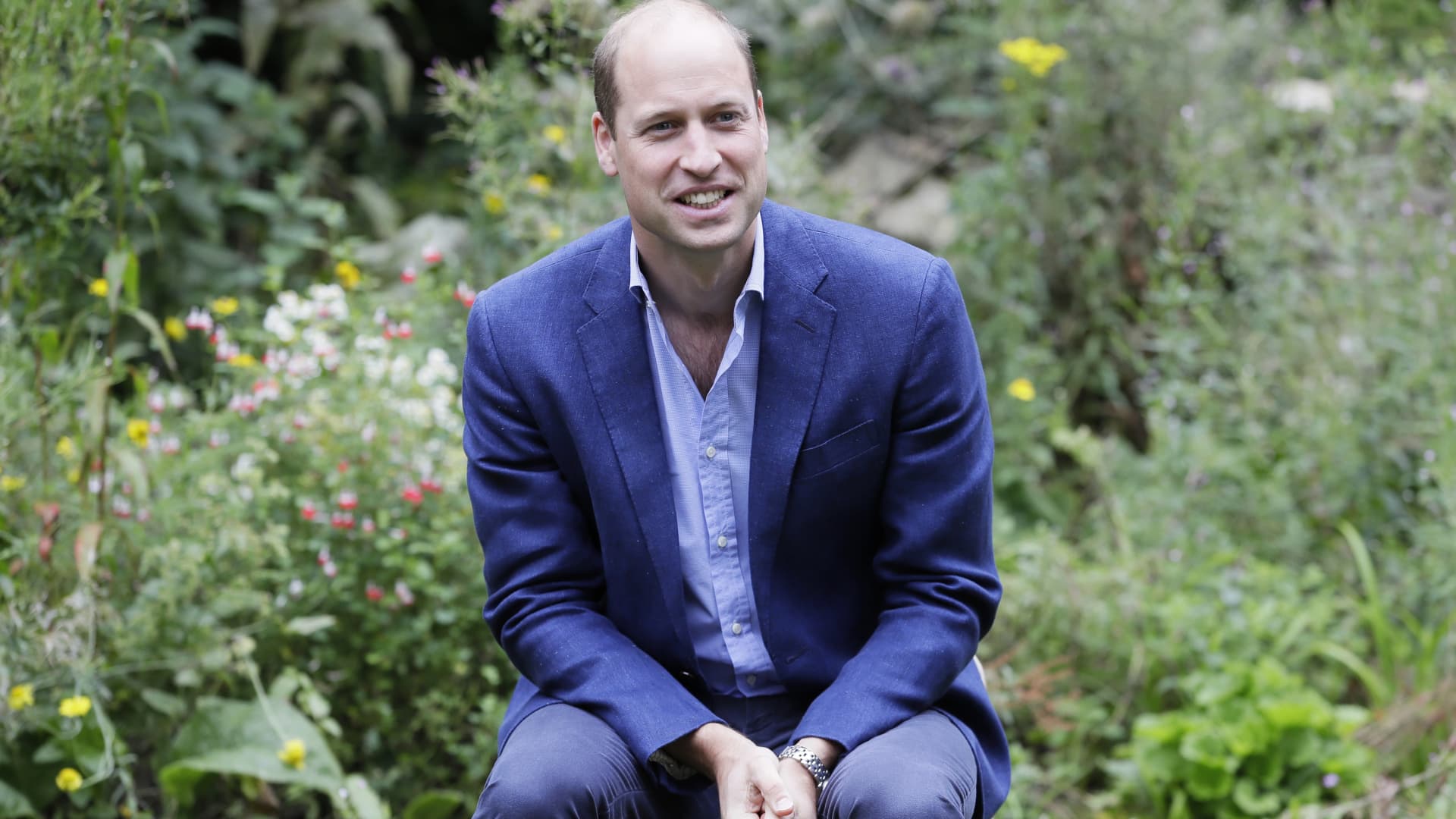 Prince William photographed in Peterborough, England, on July 16, 2020.
