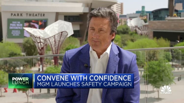 MGM CEO on how company plans to bring meetings and conventions back to Vegas