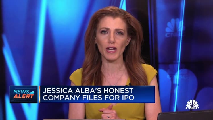 Jessica Alba's Honest Company files for IPO