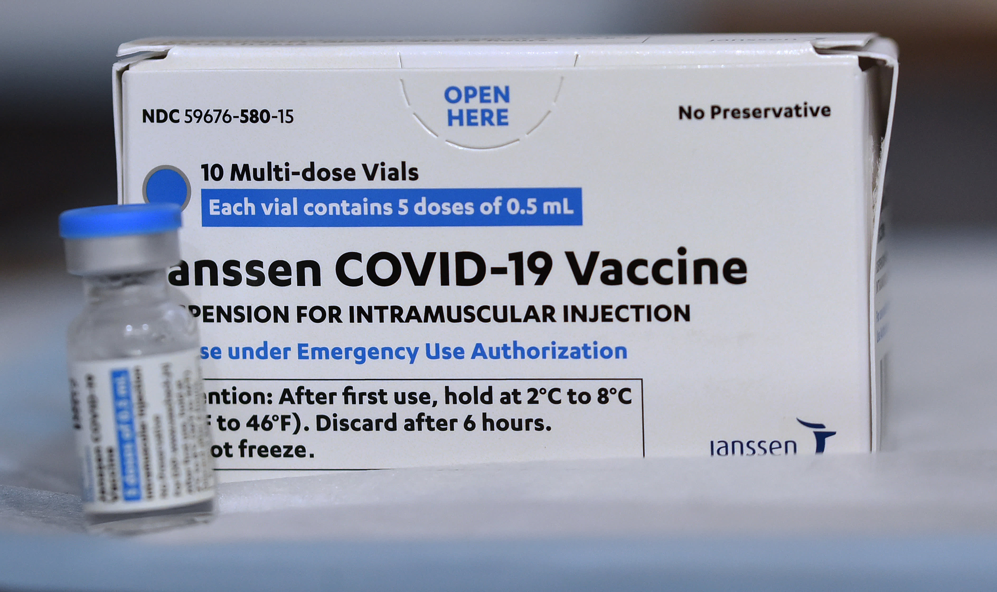 FDA temporarily suspends Johnson & Johnson vaccine due to rare blood clotting problems