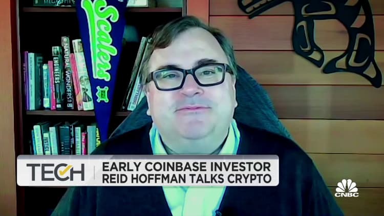 Early Coinbase investor Reid Hoffman on the rise of crypto