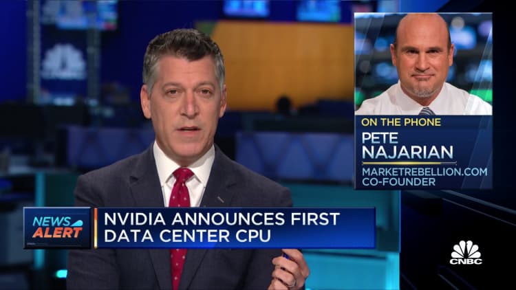 Nvidia announces first data center CPU