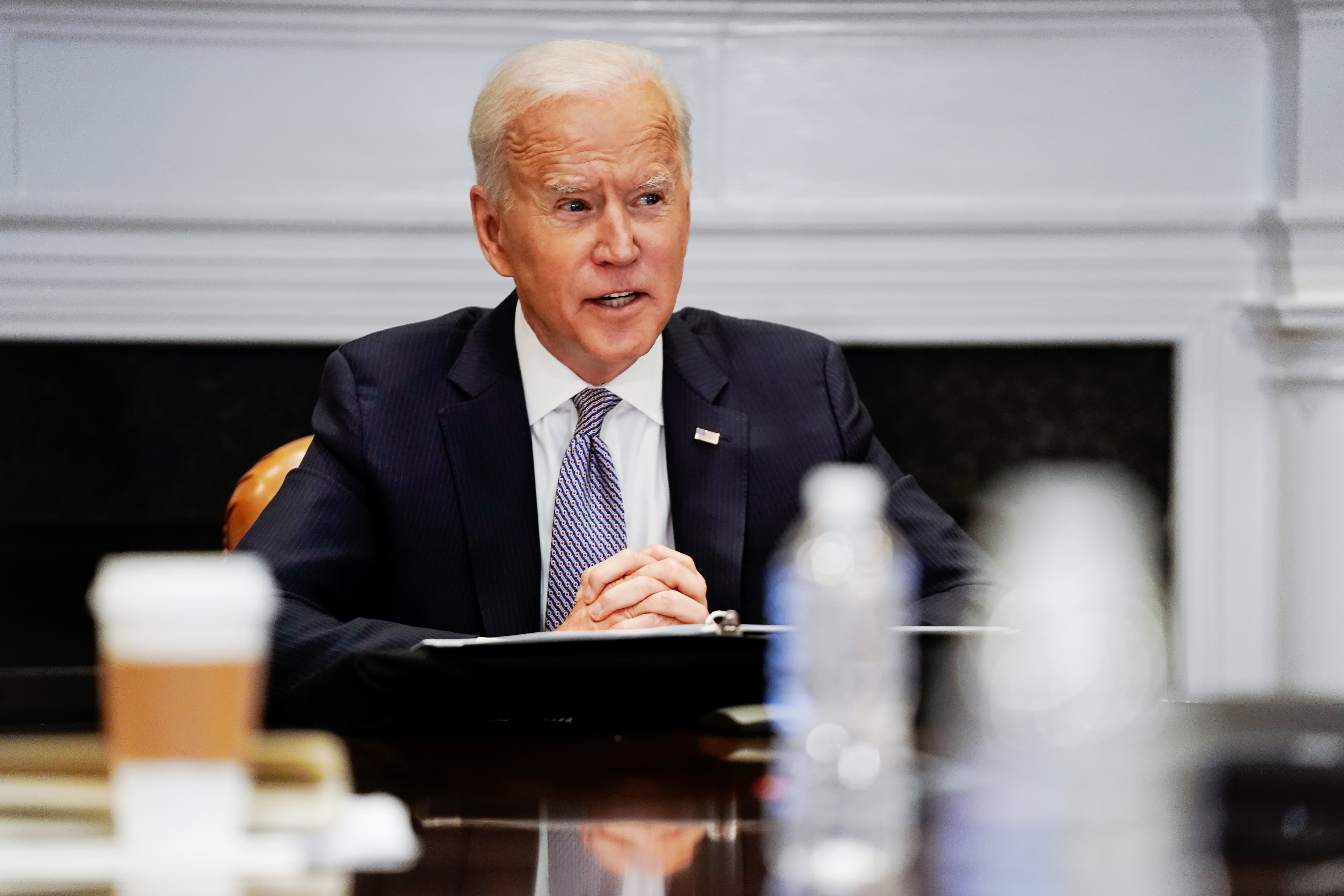 Executives are calling on Biden to cut emissions to combat climate change